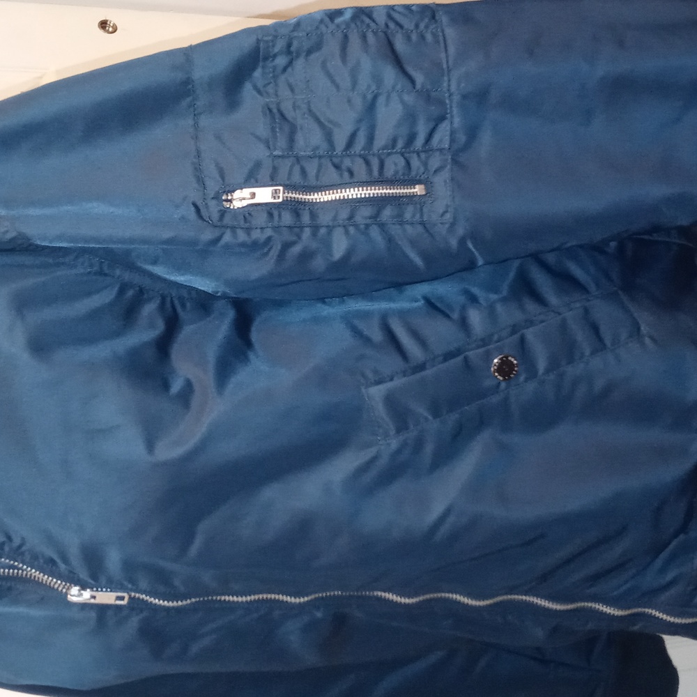 Blue Bomber Jacket - Picture 4 of 11